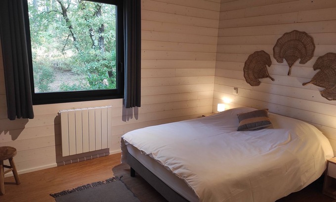 Lacanau Ski Chalet | Eco-lodges Lacanau Moutchic Inn - idéalement situé au lac de Lacanau - 4 pers