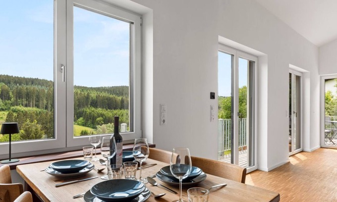 Kopp House | Eifelheim - Ferienhaus, Dusche, WC, 2 Schlafräume
