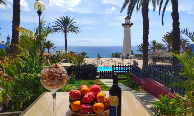 Playa del Aguila Condo | Elaborately renovated vacation apartment located directly on the beach