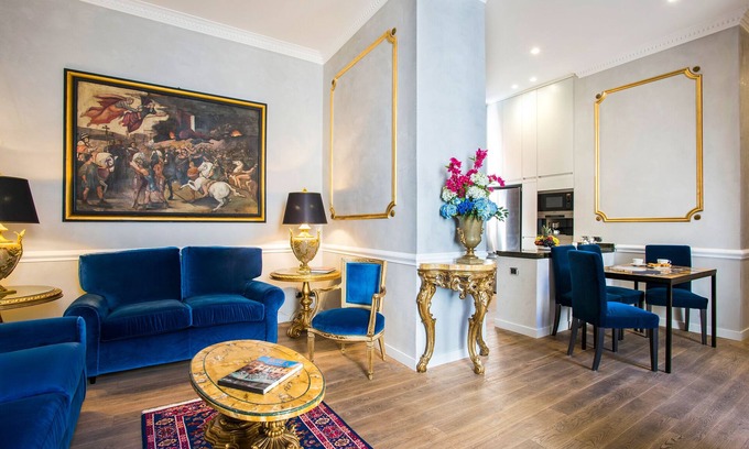 Rione III Colonna Apartment | Elegant 2BR Steps from Spanish Steps by Alta Luxury Apartments
