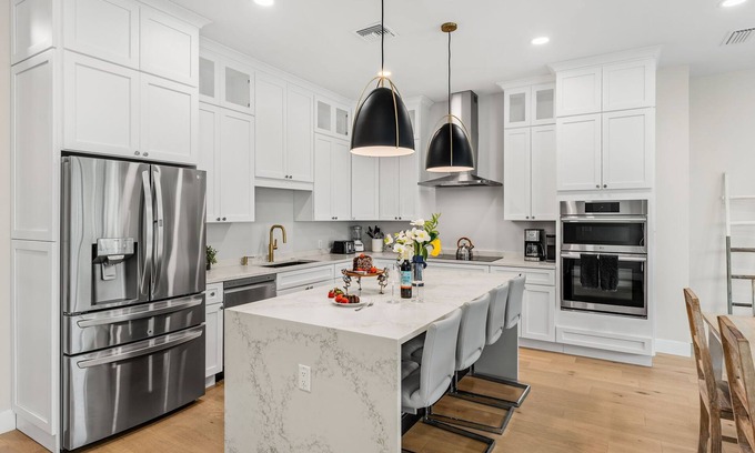 Indialantic By The Sea House | Elegant Indialantic Townhome Retreat W/Private Balconies, Patio & BBQ Grill!