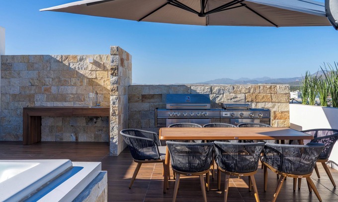 Ampliacion Juarez Apartment | Elegant Penthouse with Private Terrace, BBQ & Jacuzzi