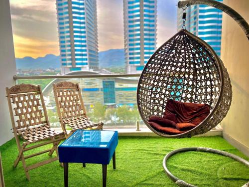 Loralai District Hotel | Elysium Signature Hotel Apartments - Front Facing Centaurus Mall ISB