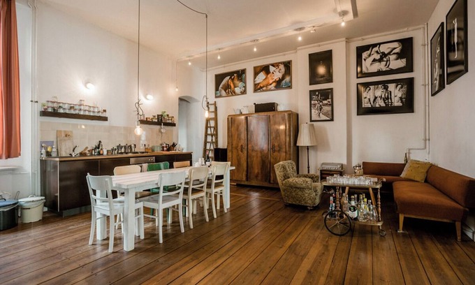 Friedrichshain Apartment | Enchanting 142m² or 1530 ft² Loft/Flat in F'Hain