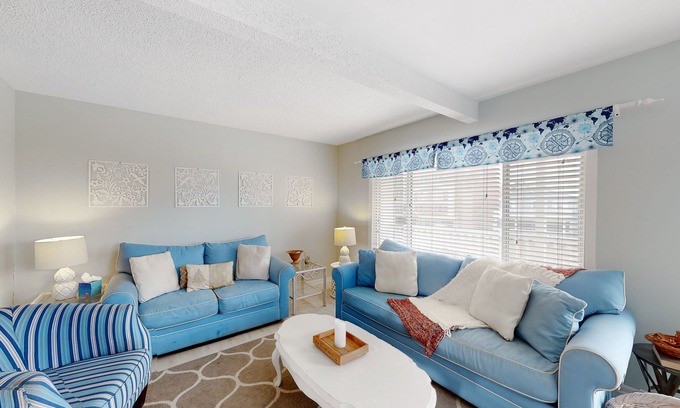 Dewey Beach Condo | Enchanting condo w/ocean-view, with balcony, pool, washer/dryer, & dog-friendly