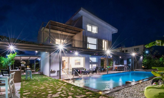 Kapeli Villa | Enervillas Anna-Private, Family Villa-Pool & Bbq, Enervillas