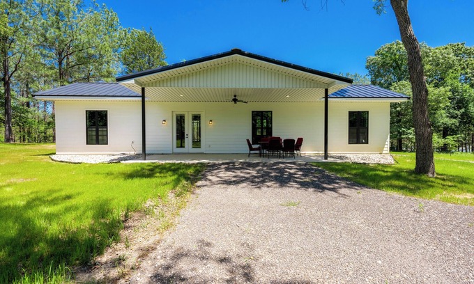 Athens House | Enjoy our 2 bedroom home located privately on our venue property.