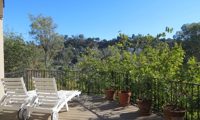 Eagle Rock Apartment | Enjoy the View from your Private Deck in Eagle Rock