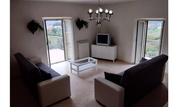 Picinisco Apartment | Entire Apartment overlooking Picinisco, Outside Terrace, Free Parking, Sleeps 8