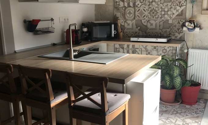 Saint-Sorlin-de-Conac House | Entre Royan et Bordeaux T2 Cosy Avec Terrasse