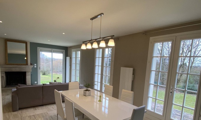 Saint-Martin-de-Mailloc House | Equipped house, wifi, TV, garden