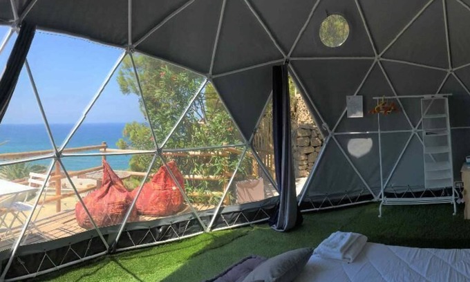Forio Apartment | Eremo di Montevergine : Seaview Dome, suspended between sky and sea