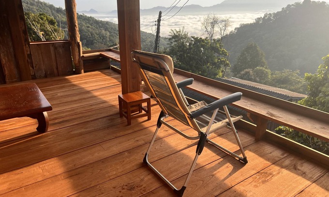 Mae Taeng Cabin | Escape Teak Wooden Cabin in Village, among deep high altitude mountain Chiangmai