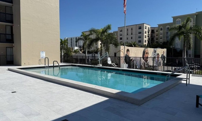 Downtown Hollywood Hotel | Escape to 2 Spacious Room, Perfect weekend getaway near attractions and beach