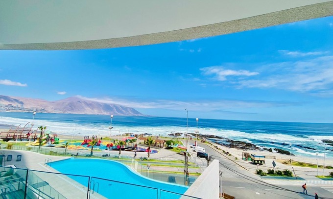 Cavancha Apartment | Espectacular and Luminous Apartment face to face sea view in Iquique