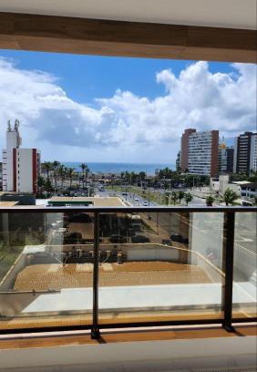 Armacao Apartment | Estudio com vista mar e varanda