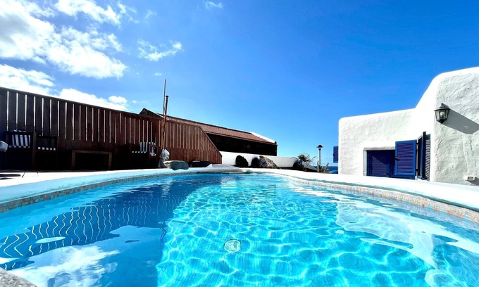Las Puntas Villa | Estupenda villa, piscina privada, frente al Mar