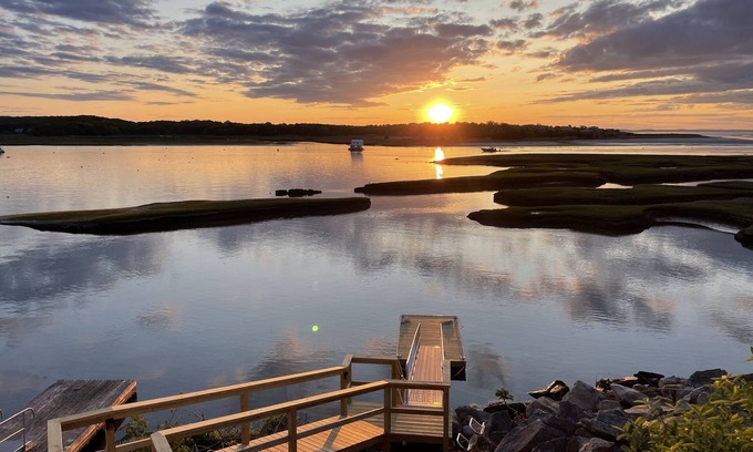 Gloucester House | Evensong: Oceanview Retreat with Dock