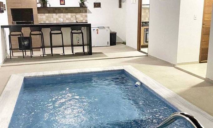 Paripueira Cottage | Excellent house in condominium with swimming pool, barbecue area, near the sea. MACEIÓ