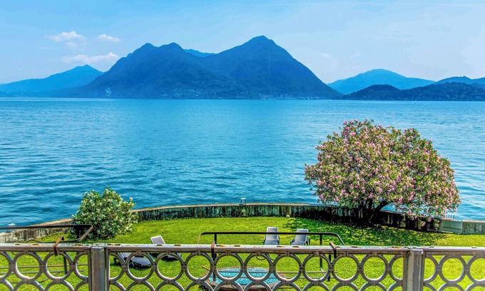 Verbania Apartment | Exclusive 3 bedroom apartment in a neat villa with private lake access