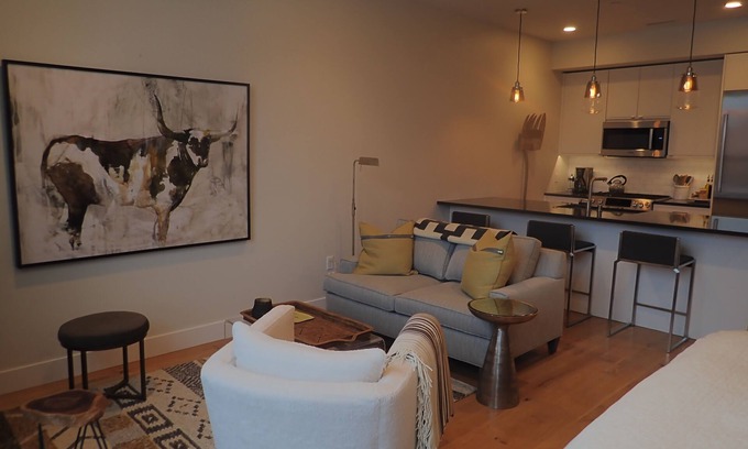 Downtown Bozeman Condo | Executive studio condo in downtown core in 5 West Building. Monthly rental.