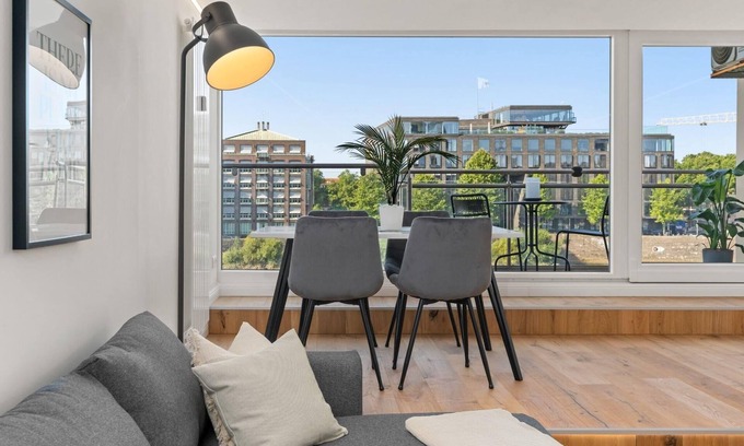 Altstadt Apartment | Exklusive Wohnung mit Weserblick und Tiefgarage