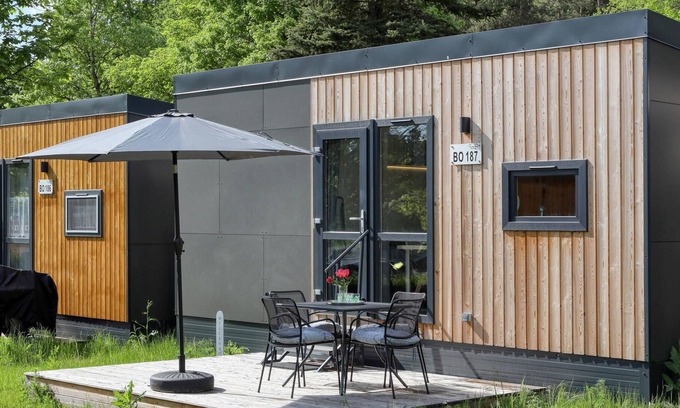 Wemding House | Experience a real Tiny House vacation close to nature at Camping Park Wemding!
