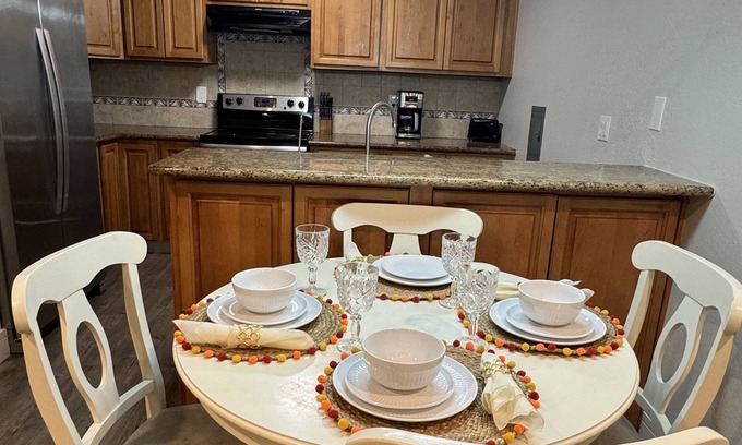 Cambrian Condo | Experience comfort and convenience in our ground-floor, perfect for your stay