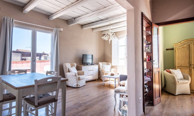 Iglesias Historic Centre Apartment | Experience Sulcis (main with terrace)