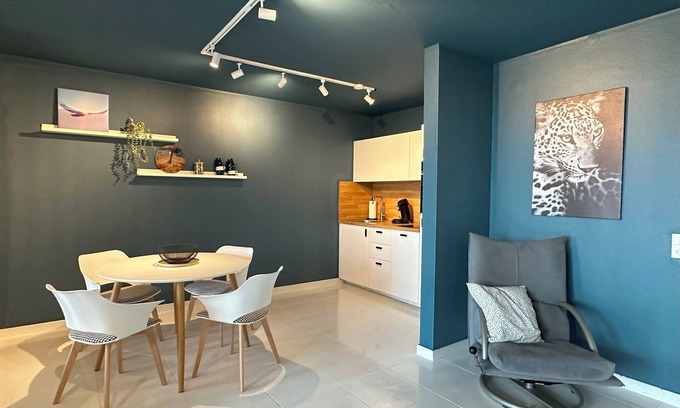 Kehl Apartment | Family apartment above the rooftops - with panoramic views as far as Strasbourg Cathedral
