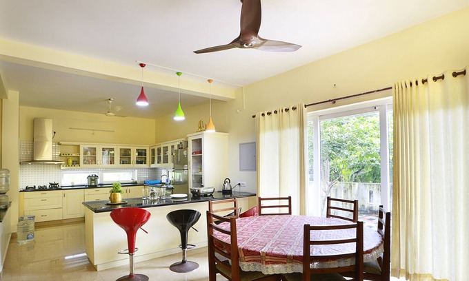 Kuzhuppilly House | Family Beach Home in a quiet seaside village. Suitable for working from home.