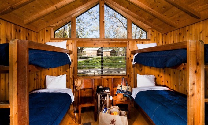 Goleta Cabin | Family Cabin | Bunk Beds + Kitchenette