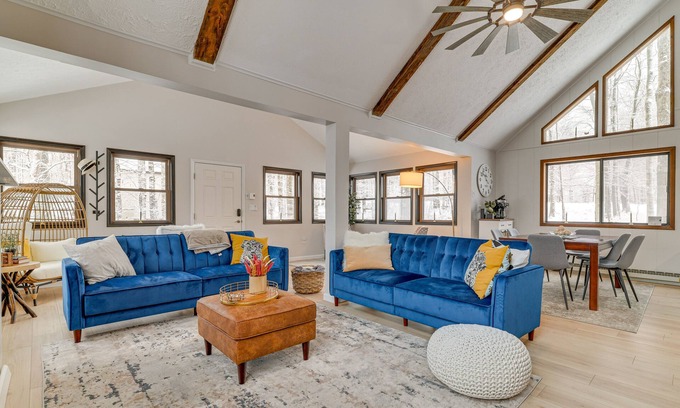 Gouldsboro House | Family-Friendly Big Bass Lake Vacation Rental!