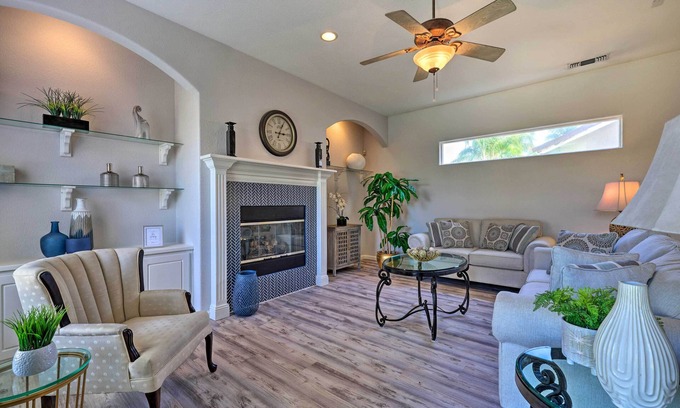 Modesto House | Family-Friendly Modesto Home w/Grill & Yard