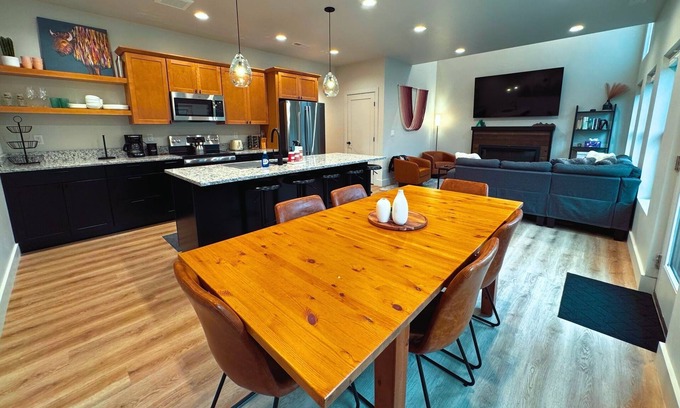 Driggs House | Family-Friendly Mountain Modern Townhome in Driggs