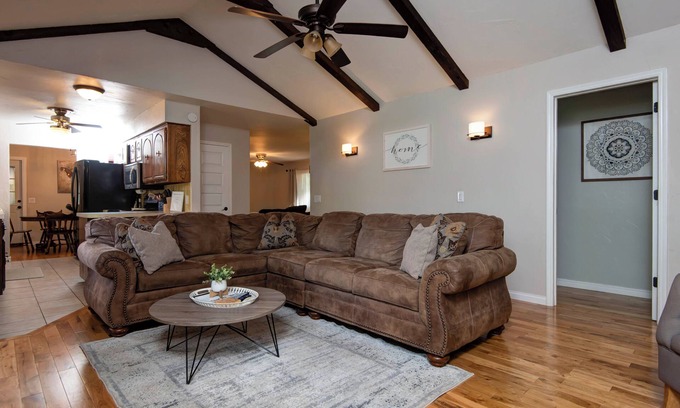 Republic House | Family Fun at Primrose Retreat - Cozy, Clean & Chemical-Free