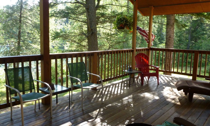 West Glacier House | Family Home right on Lake Five, 3 Miles from Glacier Park's west entry
