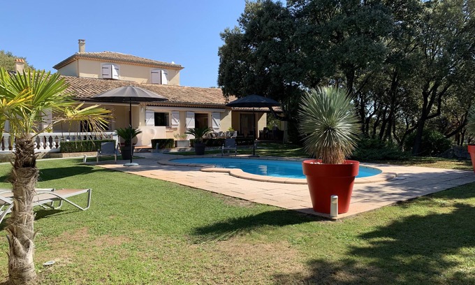 Piolenc Villa | FAMILY VILLA 8/9 pers. air-conditioned with swimming pool, in Provence