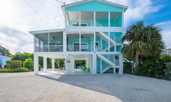 Cudjoe Key House | Fandango - private pool This is a pet friendly home. A pet fee and approval of your pet is required.