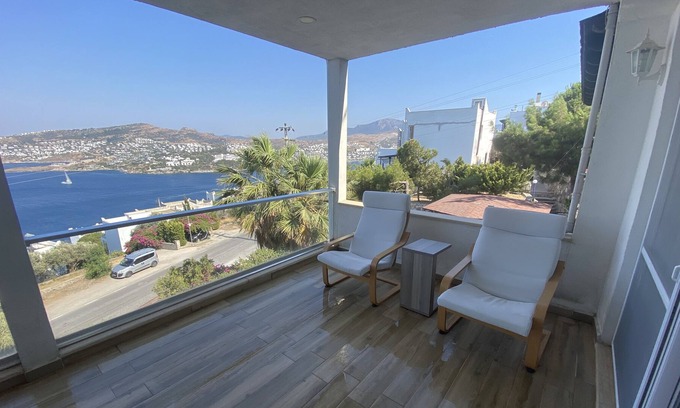 Gundogan House | Fantastic seaview from every rooms and living room
