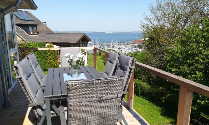 Langballigholz Apartment | Fantastic, sunny apartment with Baltic Sea view and balcony near the beach