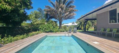 Moorea-Maiao House | Fare Coco Tiaré - Jardin Tropical Piscine - Moorea
