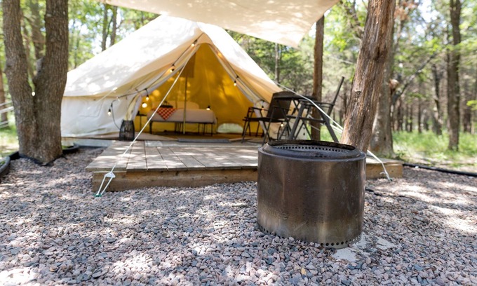 Irene RV Rental | Farm-to-Table Glamping w. AC near Corsicana