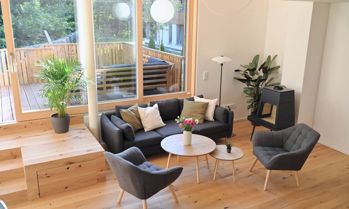 Garmisch-Partenkirchen House | Ferienhaus "anna" mit Privater Sauna und Badewanne