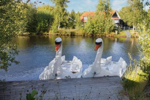 Twist House | Ferienhaus Aurora, Sauna, familienfreundlich, angeln