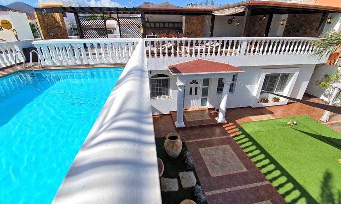 Solana del Matorral Villa | Ferienhaus CASA VERONICA - Morro Jable - Pool - WiFi - Meerblick