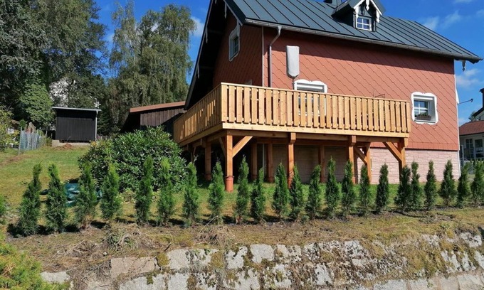 Fichtelberg House | Ferienhaus Fichtelfeeling - Ferienhaus, Dusche, WC, 2 Schlafräume