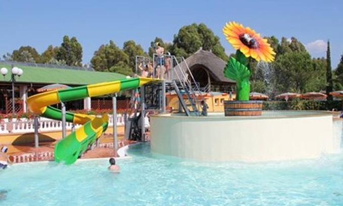 Marina di Bibbona House | Ferienpark Free Time Mobilehome Happy Plus für 7 Personen