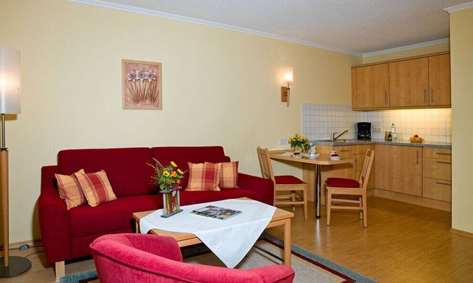 Bad Birnbach Apartment | Ferienwohnung 2 | Gut ausgestattete behindertenfreundliche Komfortwohnung mit Sonnenterrasse