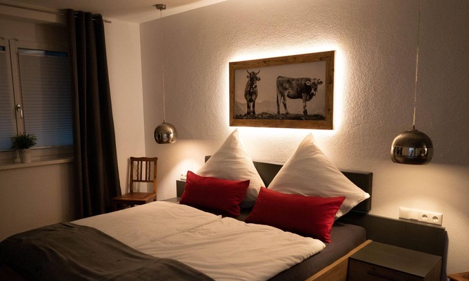 Burgberg Apartment | Ferienwohnung Auszeit - Appartement/fewo, Dusche und Bad, WC, 1 Schlafraum